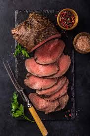 Deli roast beef, garlic clove, freshly ground black pepper, caramelized onions and 5 more salt & pepper horseradish roast beef biscuits faith, hope, love, and luck horseradish, deli roast beef, unsalted butter, tomato slices and 12 more Sliced Roast Beef With Cilantro Chimichurri