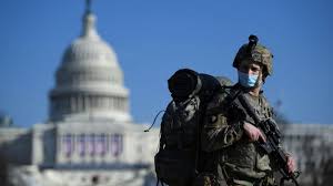According to a source, rep. Images Of National Guard At U S Capitol After Riots