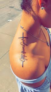 Gift From God Collar Bone Tattoo Shoulder Tattoos For Women Bone Tattoos Tattoos