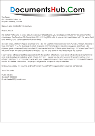 Check spelling or type a new query. Job Application For Lecturer Sample