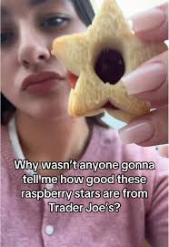 Trader Joes Raspberry Star Cookies Dairy Free