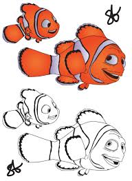 Finding nemo colouring pages and kids colouring activities. Finding Nemo Coloring Page Marlin Nemo Finding Nemo Coloring Pages Nemo Coloring Pages Felt Fish