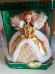 1994 Happy Holiday Barbie Special Edition Happy Holidays Barbie Holiday Barbie Dolls Holiday Barbie