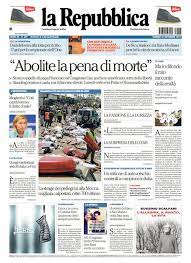 Cioè ordinariamanete la pena di morte è illecita, a meno il caso di legittima difesa. Repubblica On Twitter Abolite La Pena Di Morte La Prima Pagina Di Repubblica Di Oggi Http T Co Mtaqqsz2ji