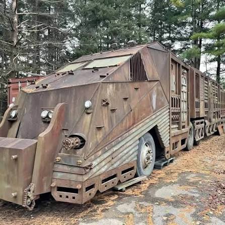 When a zombie apocalypse truck hits the market 🧟‍♂️ Dead Reckoning from 'Land  of the Dead' (2005) is for sale near Toronto - $75K for the actual movie  vehicle! Armored, menacing, and