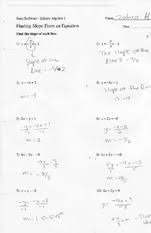 Review Of Linear Equations X 2 Fl Kuta Software Infinite Algebra I Finding Slopefrom An Equation R L 4 2 Y X 3 L Y 5 Ll L Top Z Dcfw A I I C Q 2 Course Hero