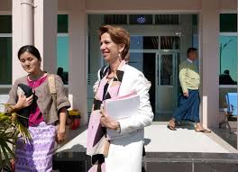 Christine schraner burgener, the un secretary general's special envoy on myanmar, vowed to help convince the tatmadaw (military) and the government that a third party is required to reduce fighting. Un Special Envoy Visits Refugee Camps In Sittwe The Myanmar Times