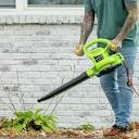Earthwise Leaf Blower Vacuum Mulcher Corded Electric 240 MPH 390 ...