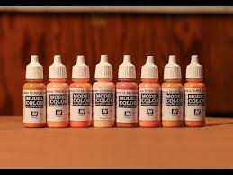 Acrylicos Vallejo Face And Skin Tones