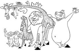 Se você amou o filme madagascar, adorará nossas páginas para colorir. 57 Desenhos Do Madagascar Para Imprimir E Colorir Gratis