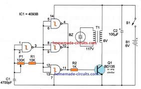 Submitted 1 year ago by beherenow91. Ultrasonic Pest Repellent Circuit Homemade Circuit Projects