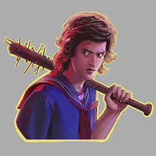 Stranger Things Steve By Jon A Baker Jabillustration Joe Keery Season 3 Stranger Things Steve Joe Keery Lucas Stranger Things