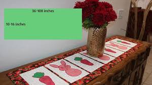 Check spelling or type a new query. How To Make A Table Runner With A Border Step By Step Sewing Tutorial