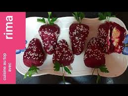 Salade De Betterave مقبلات وسلطة بنجر بطريقة جديدة على شكل فراولة و بنة لا تقاوم Youtube Food Strawberry Desserts