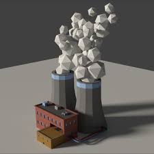 Low Poly Cartoon Factory 2 Low Poly Poly Low Poly 3d