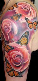 Pin By Debbie Vu On Tattoos Sleeve Tattoos For Women Quarter Sleeve Tattoos Butterfly Tattoo