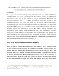 Pdf Ilmu Teras Masyarakat Berminda Kelas Pertama