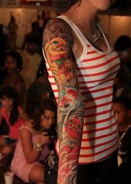 At the age of 17, while still in high school, he began working as a restaurant singer. 50 Cool Japanese Sleeve Tattoos For Awesomeness Japanese Sleeve Tattoos Japanese Tattoo Girls With Sleeve Tattoos