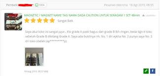 Name tag 01 rp 5.000,00. Jual Magnet Nama Dada Name Tag Nametag Caution 1 Set 33mm Plastik Hitam Di Lapak Ay Kha Bukalapak