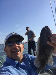 Not a good day for fishing, or blockading!