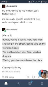 Maybe you would like to learn more about one of these? You Re Not Allowed To Enjoy We Will Rock You If You Don T Like Sucking Weiners Gatekeeping