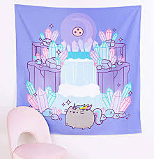 Simply use our calculator above, or apply the formula to change the length 57.5 in to ft. Home Kitchen Tapestries Pusheenicorn Crystal Caverns Tapestry Wall Hanging For Bedroom Living Room Dorm 57 5 X 57 9 Inches Iml Puc179aahc One