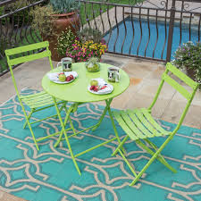 This set includes a bistro table, an innovative expanding dining table, two swivel rocking dining chairs, and six stacking sling chairs. Relax4life Patio Bistro Set 3 Pieces W Foldable Chairs And Square Table Outdoor Indoor For Patio Garden And Blackyard Dining Table Furniture Sets Patio Furniture Accessories Kolenik Patio Furniture Sets