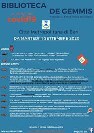 Citta Metropolitana Di Bari Nuove Regole Covid19