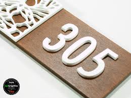 Wooden Sign With Acrylic Letters For Hotel Signage Hotel Room Number Sign Apartment Door Number In 2020 Acrylic Letters Wooden Signs Hotel Signage
