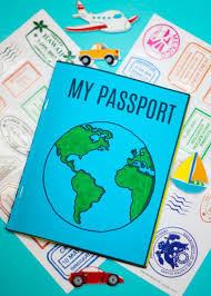 Diy Mini Passport Book Free Printable Make And Takes Passports For Kids Geography For Kids Passport Template