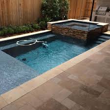 Rectangular Pools Crystal Pools And Spas Rectangular Pool Small Backyard Pools Pools For Small Yards