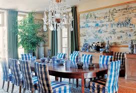 Use them in commercial designs under lifetime, perpetual & worldwide rights. Blue White Gingham Slipcovered Chairs Dining Room Bunny Williams Katie Considers