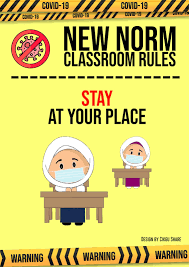 Berpendidikan paling rendah sekolah menengah umum atau yang sederajat; Poster Peraturan Dalam Kelas Covid 19 Cikgu Share