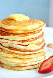 Easy Fluffy American Pancakes Pancake Recipe Easy Recipes Breakfast Recipes Easy