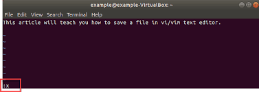 Vi or vim (vi improved) is text editor or a programmers text editor. How To Save A File In Vi Vim Editor Quit