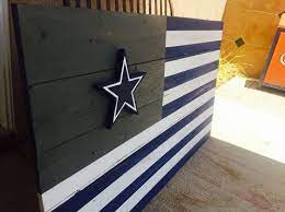 Dallas Cowboys Wood Flag Dallas Cowboys Decor Dallas Cowboys Crafts Dallas Cowboys Bedroom