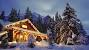 Cozy Winter Cabin Wallpaper