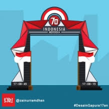 Kumpulan contoh dekorasi gapura hut ri ke 73 yang unik dan agustusan dari baja ringan desain ratuseo com minimalis model 17 bambu. Gapura 17 Agustus Minimalis Pedro Gambar