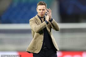 Leipzig tried to continue their good start when they visited old trafford on thursday (29/10/2020) in the early hours of wib, on the second matchday. Rb Leipzig Boss Julian Nagelsmann Will Practice Coaching In A Mask As Bundesliga Returns Next Week Daily Mail Online