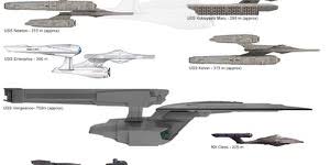 Starship Size Comparison Charts Star Trek Minutiae