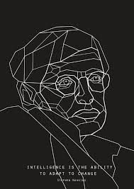 Stephen Hawking Quote Art Print By Kelseybones X Small Stephen Hawking Art Prints Quotes Stephen Hawking Quotes