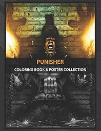 Marvel comics punisher coloring page coloring pages printable Coloring Book Poster Collection Punisher Fascinating Metal Designed With Love Comics Coloring Punishereqg Coloring Punishereqg 9781712765432 Amazon Com Books