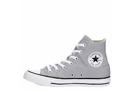 Color grey leo print suede. Grey Converse Womens Chuck Taylor All Star High Top Sneaker Athletic Rack Room Shoes