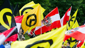 Logo der identitären bewegung mit lambda und text. Identitare Bewegung Deutsche Kampfspenden Politik Sz De