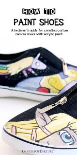 How To Paint Shoes Ebook Empress Of Dirt Painted Shoes Canvas Shoes Artistic Shoes
