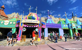 Rhythm small world music clocks come in a variety of sizes, colors with motion and music. Photos Disney S It S A Small World Wishables Arrive In The Parks The Disney Food Blog