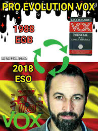 Pro Evolution Vox Memes Graciosos En 2020 Memes Memes Graciosos Memes Politicos