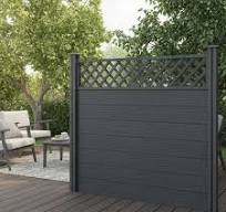 China Waterproof See Catalog or Customized Wood Plastic Composite Fencing  Fence with High Quality Wholesale Wood Plastic Composite Fencing