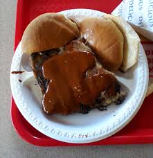 Tops bar bq french fry station. Tops Bar B Q Ken S Food Find