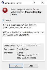 Click to downloaded setup file and click traditional windows next and accept everything. How To Solve Oracle Vm Virtualbox Error With Amd Processors Amd V Is Disabled In The Bios Or By The Host Os Verr Svm Disabled Our Code World